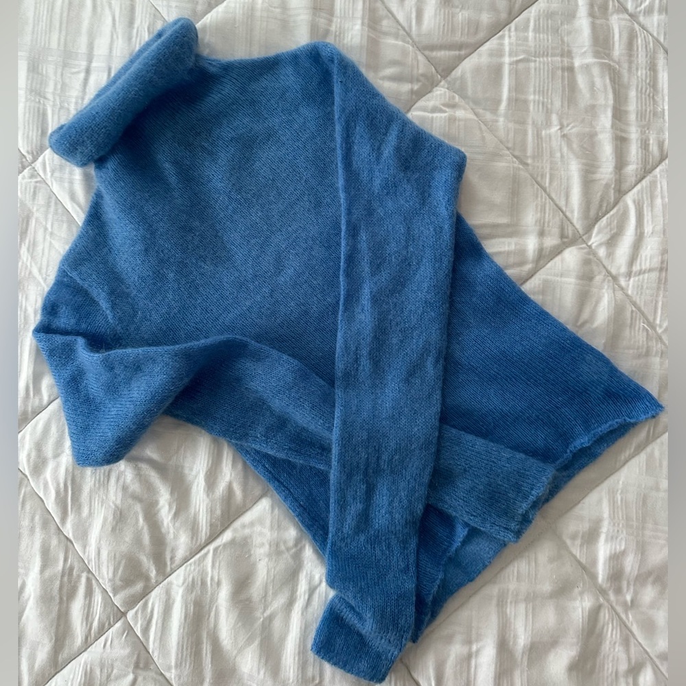 mohair turtleneck sweater